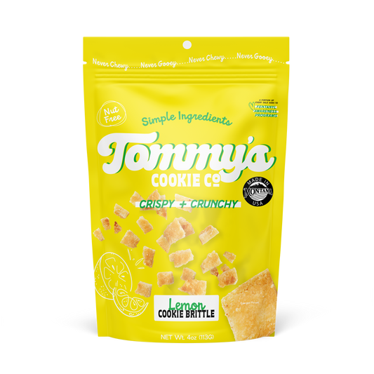 Lemon Cookie Brittle
