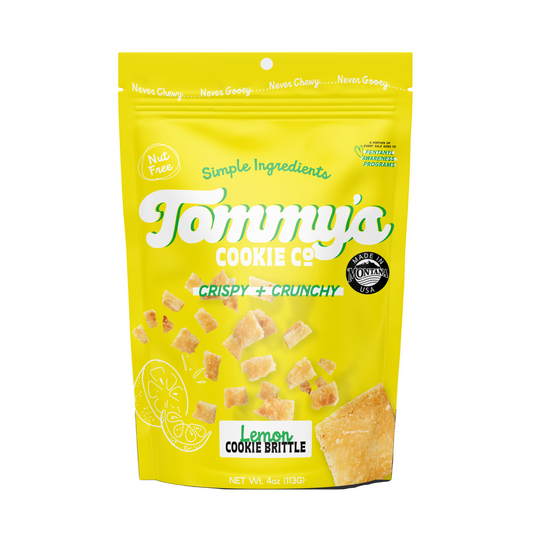 Lemon Cookie Brittle